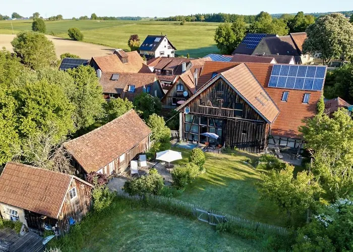 Scheunenrefugio بيت للعطل Rot am See